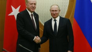 Cumhurbaşkanı Erdoğan, Putin ile görüştü