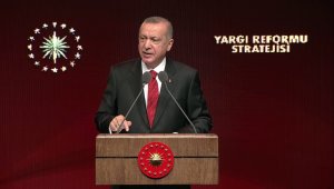 Cumhurbaşkanı Erdoğan, Yargı Reform Stratejisi Belgesi'ni açıkladı