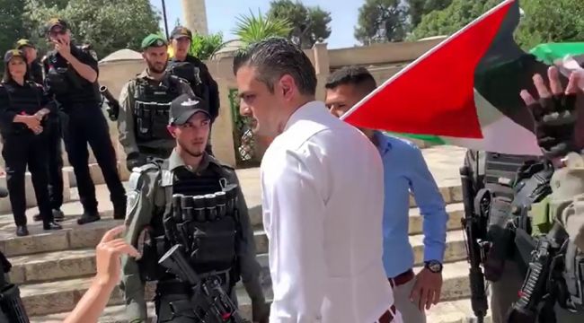DENK partisi Milletvekili Kuzu'ya İsrail polisinden gözaltı