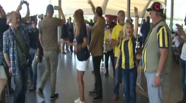 Fenerbahçeli taraftarlar Silivri'de