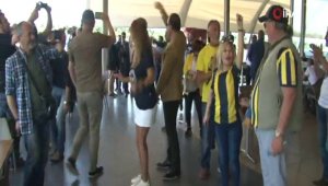 Fenerbahçeli taraftarlar Silivri'de