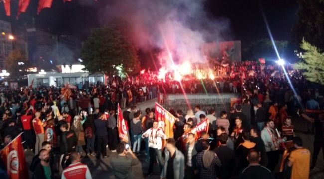 Galatasaray şampiyonluğu Ankara'da kutlanıyor