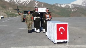 Hakkari şehidi memleketine uğurlandı