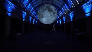 İngiliz sanatçının "Ay Müzesi" Londra'da