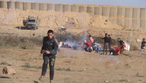 İsrail askerlerinden Filistinlilere sert müdahale: 1 ölü, 30 yaralı