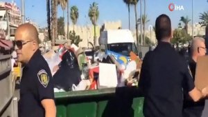 İsrail polisi, gıda yardımlarına el koydu