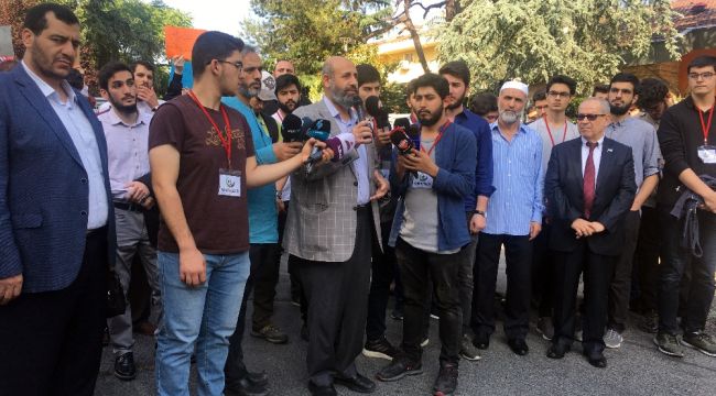 İstanbul'da Suud hükümetinin idamları protesto edildi