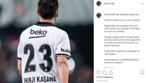 Kagawa Beşiktaş'a veda etti