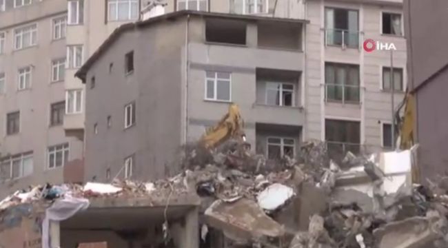 Kağıthane'de 24 binanın yıkımına başlandı