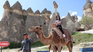 Kapadokya bölgesini Nisan ayında 360 bin 46 turist ziyaret etti