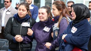 Kazada şehit olan polis memurları memleketlerine uğurlandı