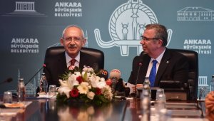 Kılıçdaroğlu'ndan Mansur Yavaş'a tebrik ziyareti