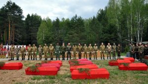 Kızıl Ordu askerlerine yarım asır sonra cenaze töreni