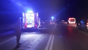 Konya'da iki otomobil çarpıştı: 6 yaralı
