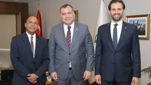 Küba Büyükelçisi Taşdelen'i ziyaret etti