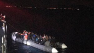 Kuşadası'nda 36 kaçak göçmen yakalandı