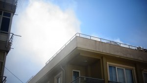 Maltepe'de 5 katlı binada yangın paniği