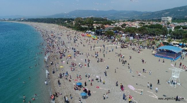 Menderes'te Uçurtma Şenliği zamanı
