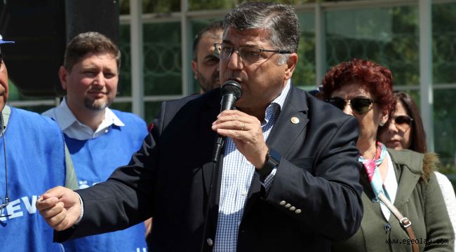 Milletvekili Sındır'dan TÜPRAŞ eylemine destek