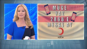 Müge Anlı'da 4 milyon lira bağış toplandı