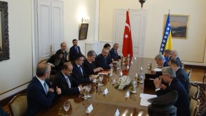 Pakdemirli, Bosna-Hersek Devlet Başkanlığı Konseyi üyeleri ile görüştü