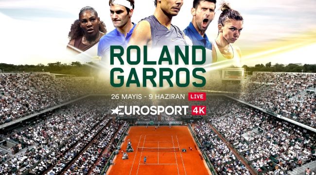 Roland Garros'a özel 4K yayın