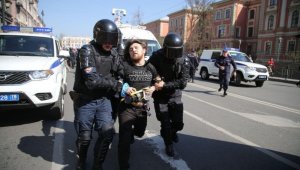 Rusya'da çıkan olaylarda 120 kişi gözaltına alındı