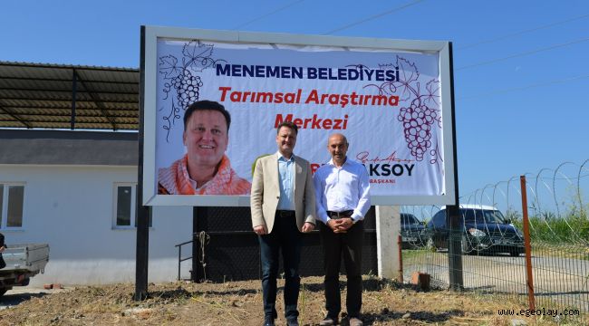 Soyer'den Aksoy'a Tarım Projelerine Destek İçin İlk Adım