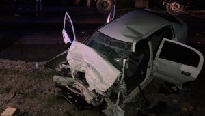 Tokat'ta polislerin olduğu araç tırla çarpıştı: 2 ölü, 2 yaralı