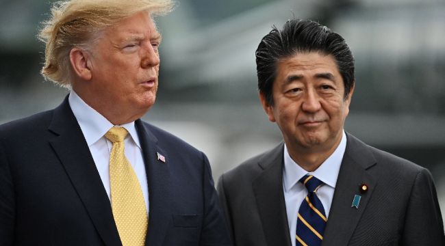 Trump'tan Abe'ye F-35 teşekkürü