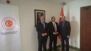 Türk İş Adamlarından Kırgızistan Türkiye Büyükelçisine Ziyaret