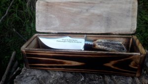 Ünal Karaman'a özel avcı bıçağı