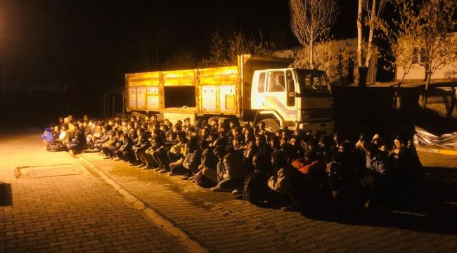 Van'da 126 kaçak göçmen yakalandı