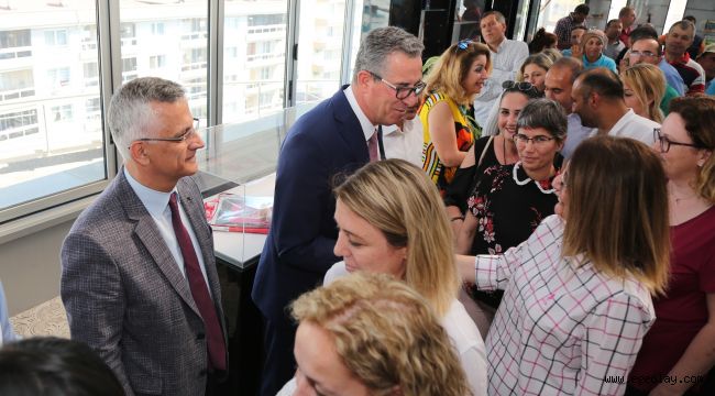 Başkan Arda personeliyle bayramlaştı