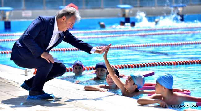 Başkan İduğ'dan Bornova'ya yeni yüzme havuzları müjdesi