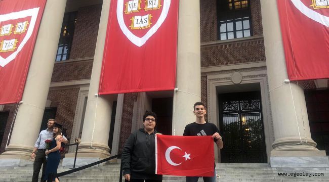 Bayraklılı Öğrenciler Harvard'ta Sunum Yaptı