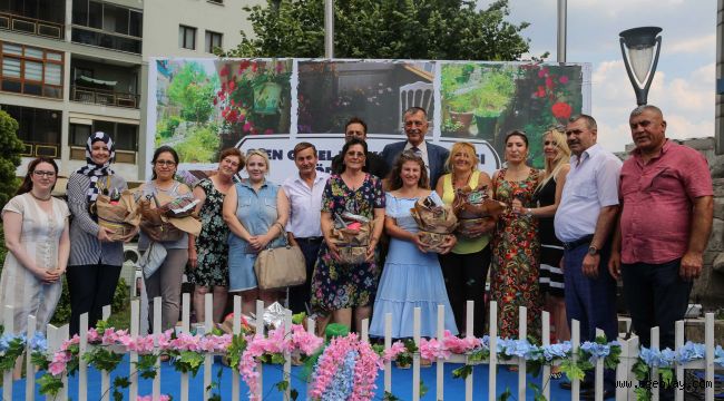 Buca'nın en güzel balkonu seçildi