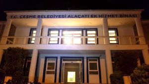 Çeşme Belediyesi'nin Alaçatı ek hizmet binası açıldı