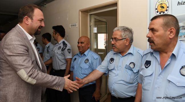 Çiğli Belediyesi'nde Bayramlaşma