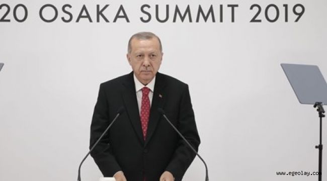 Cumhurbaşkanı Erdoğan G-20'yi değerlendirdi