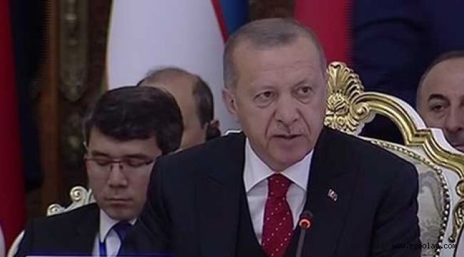 Cumhurbaşkanı Erdoğan: Kudüs'te yeni oldu bittiler oluşturma gayretlerini reddediyoruz