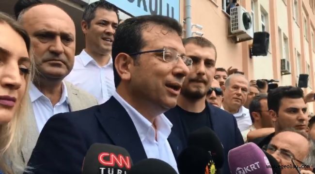 Ekrem İmamoğlu ailesiyle oyunu kullandı: Basına Açıklamada Bulundu