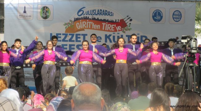 Girit'ten Tire'ye Lezzet ve Kültür Festivali'ne yine ilgi büyüktü