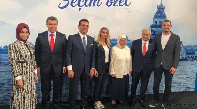 İki Aday Aile Fotoğrafı Çektirdiler