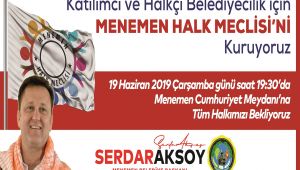 Menemen'de 'Halk Meclisleri' kuruluyor