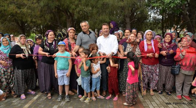 Menemen'in ilk 'Organik Köy Pazarı' açıldı