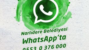 Narlıdere Belediyesi WhatsApp'ta