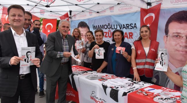 Serdar Aksoy İmamoğlu'na destek için İstanbul'da