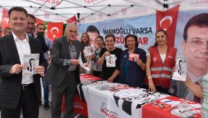 Serdar Aksoy İmamoğlu'na destek için İstanbul'da