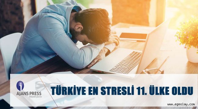 Türkiye’ye En Stresli 11. Ülke Oldu